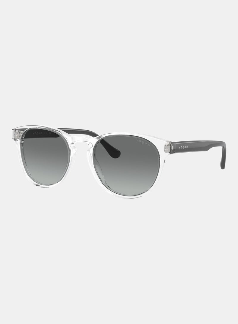 Vogue Full-Rimmed Round Sunglasses 5536SI,52, W745,11 - Image 2